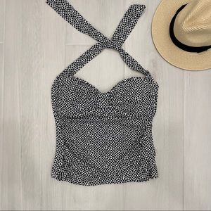Tommy Bahama Black and White Tankini